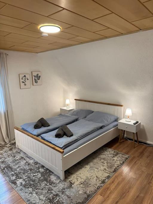 Gemuetliche Wohnung Naehe Alsfeld - Parkplatz Exterior photo